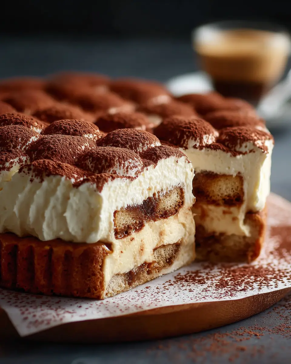 Tarte Tiramisu Sans Cuisson