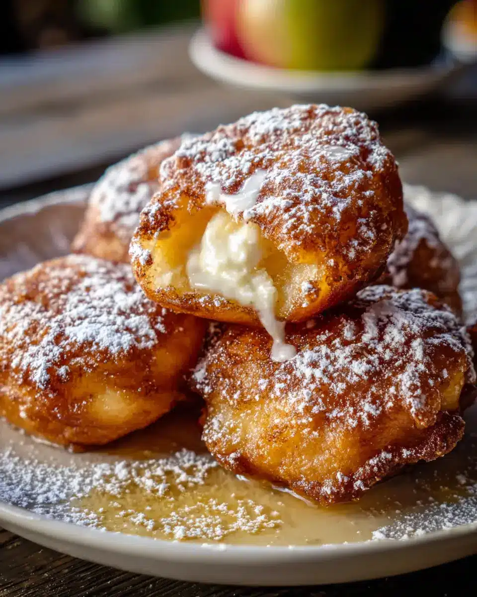 Beignets aux Pommes à la Poêle de Grand-Mère