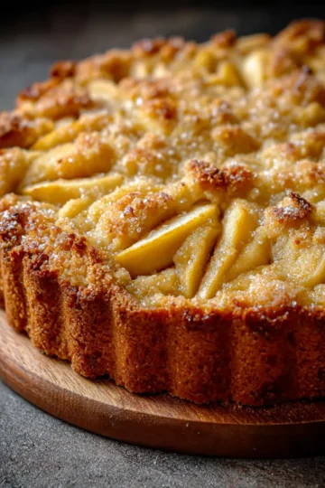 Sbriciolata aux Pommes – Gâteau Italien Croustillant & Fondant