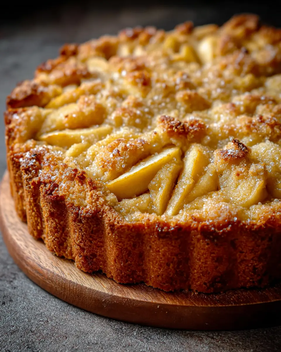 Sbriciolata aux Pommes – Gâteau Italien Croustillant & Fondant