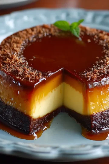 Chocoflan Magique
