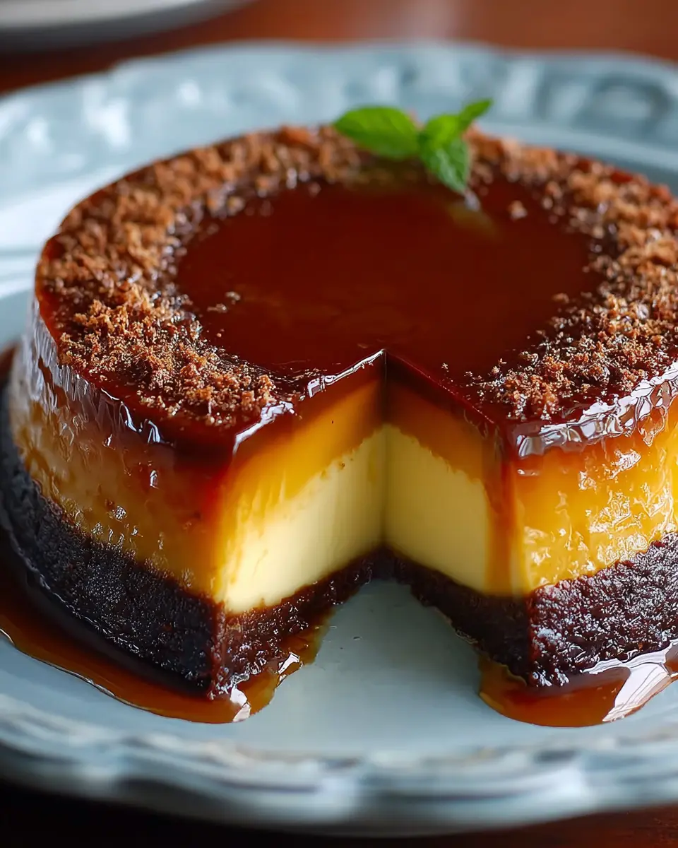 Chocoflan Magique
