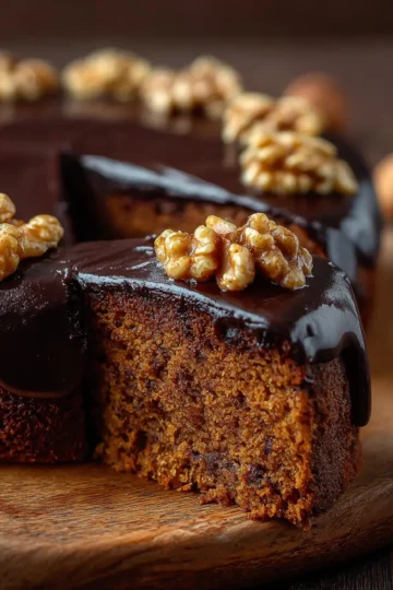 Gâteau aux Noix et au Chocolat