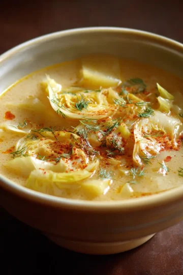 Soupe aux Endives et Pommes de Terre