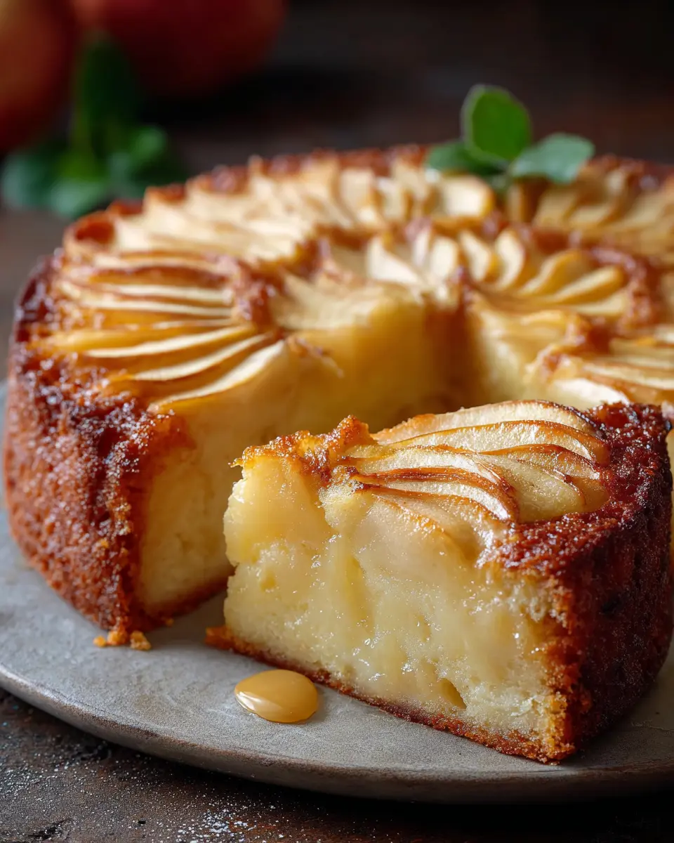Gâteau aux Pommes Moelleux et Rapide