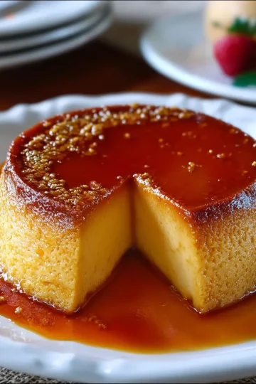 FLAN AU CARAMEL MAISON