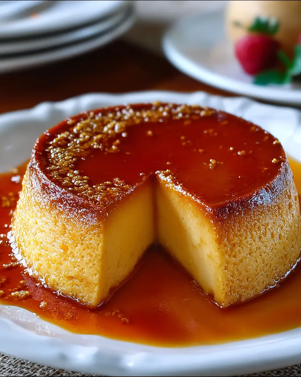FLAN AU CARAMEL MAISON