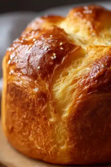Brioche au Yaourt Légère Sans Pétrissage
