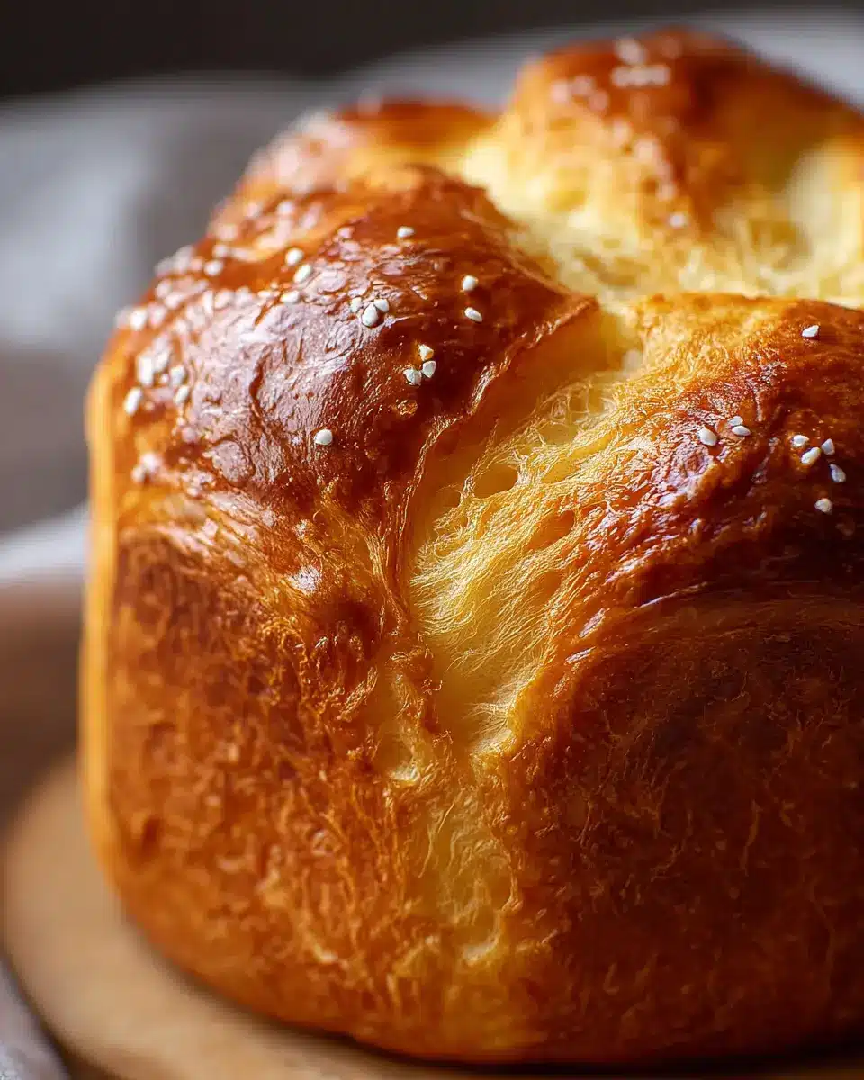 Brioche au Yaourt Légère Sans Pétrissage