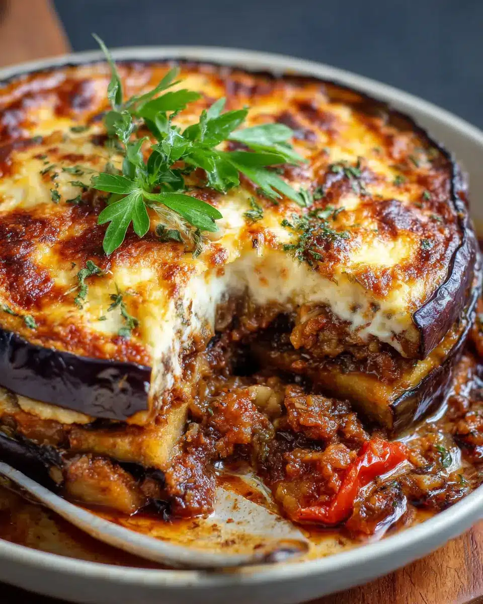 Moussaka d’Aubergines