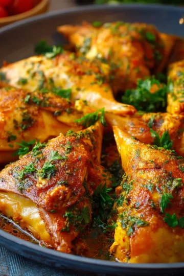 Samoussas de Poulet au Curry