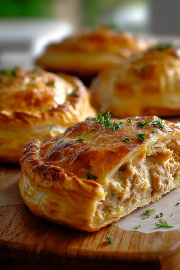 Chaussons salés au thon