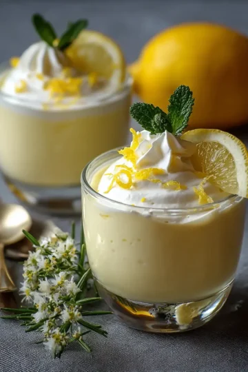 Mousse au Citron Ultra-Légère